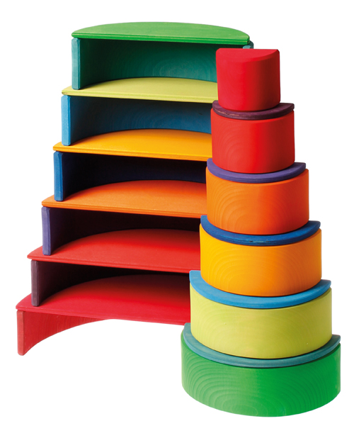 Grimmsグリムス 半円盤・レインボー： | krtek select toys