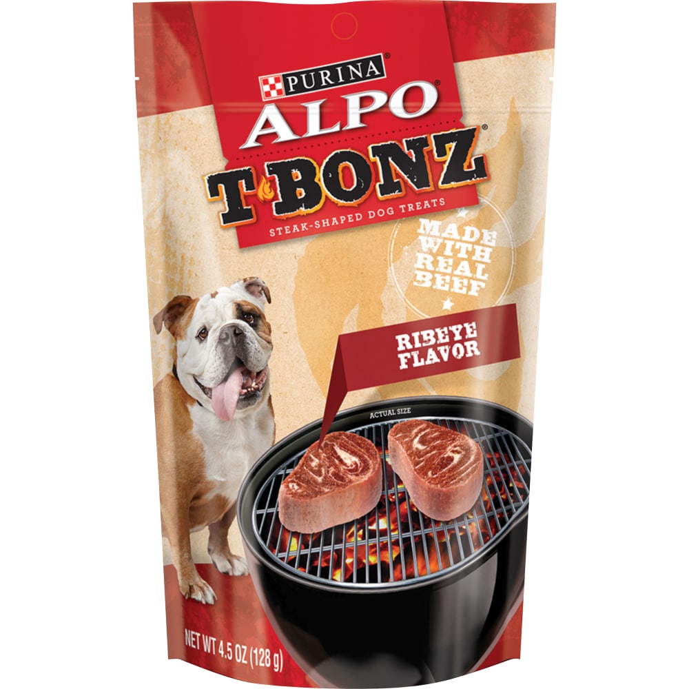 Purina® ALPO® T-Bonz® Ribeye Flavor Dog Treats, 4.5 oz - Foods Co.