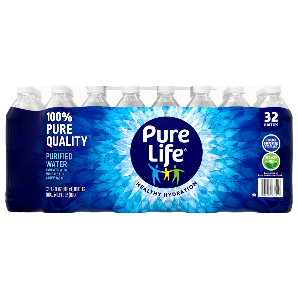 Nestle® Pure Life® Water, 32 bottles / 16.9 fl oz - King Soopers