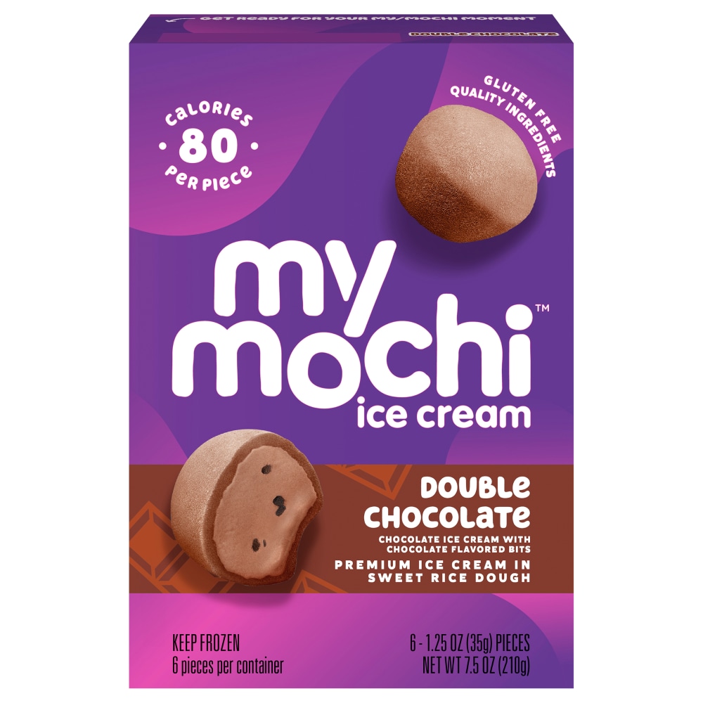 My Mochi™ Double Chocolate Mochi Ice Cream, 6 ct - Food 4 Less