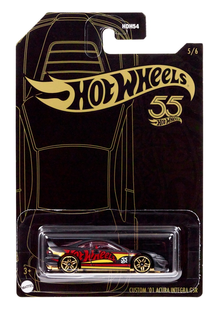 Mattel HLK07 Hot Wheels 55th Anniversary Pearl & Chrome 2023