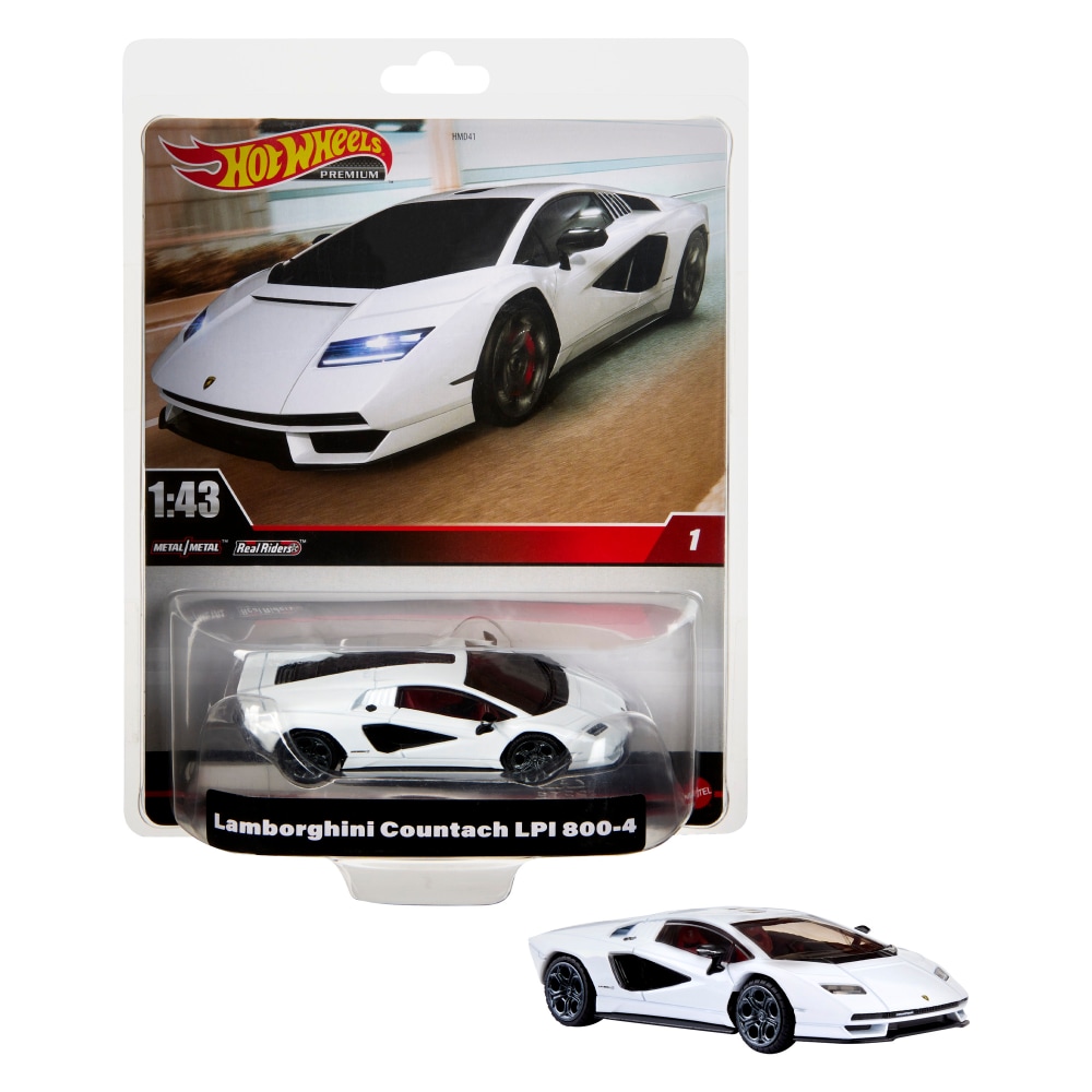 Hot Wheels® Premium 143 scale Lamborghini Countach Toy Car, 1 ct
