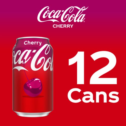 Coca-Cola® Cherry Soda Cans, 12 pk / 12 fl oz - Pick 'n Save