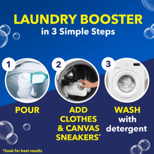 OxiClean White Revive Laundry Whitener and Stain Remover Powder, 3