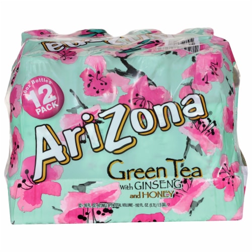 AriZona® Green Iced Tea Multipack Bottles, 12 pk / 16 fl oz - Food