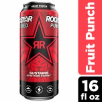 RockstarÂ® Punched Fruit Punch Energy Drink Can, 16 fl oz - Fred Meyer