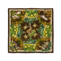 King Ranch Flora and Fauna Silk Scarf – King Ranch Saddle Shop