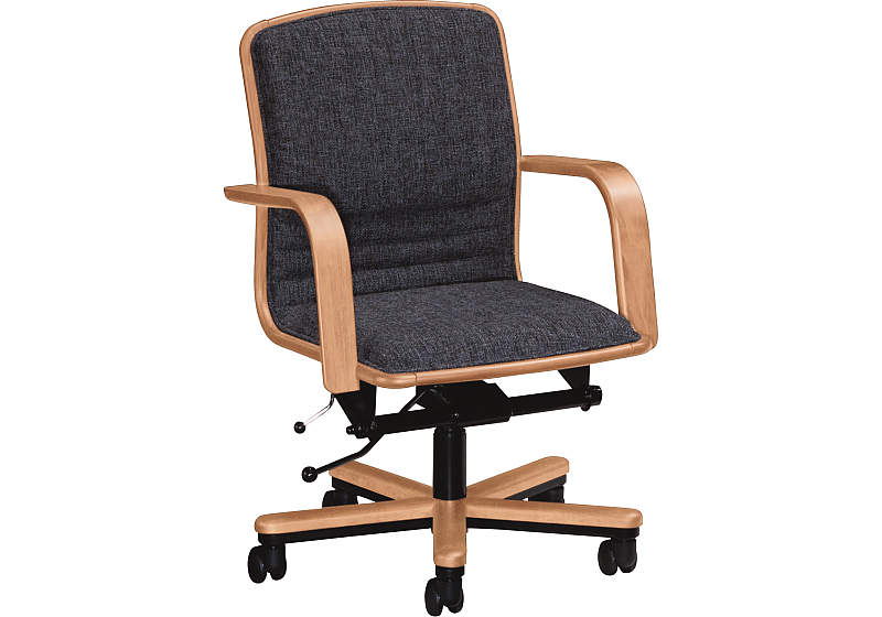 カリモクマイスターがオススメする、肘付きの回転式ダイニングチェア