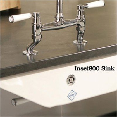 陶器製シンク スチールスタンド付き 陶器製シンク スチールスタンド