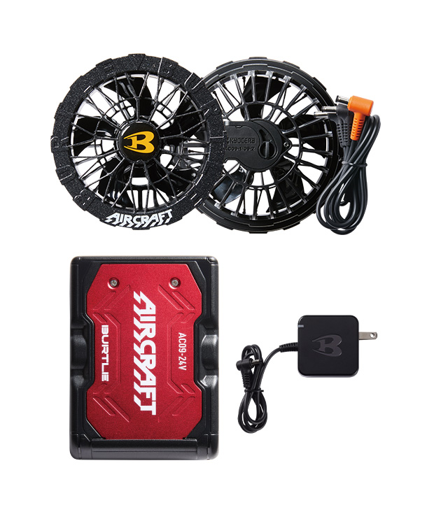 暑さ対策・冷却グッズ BURTLE AIRCRAFT AC270 AC260 BURTLE（バートル