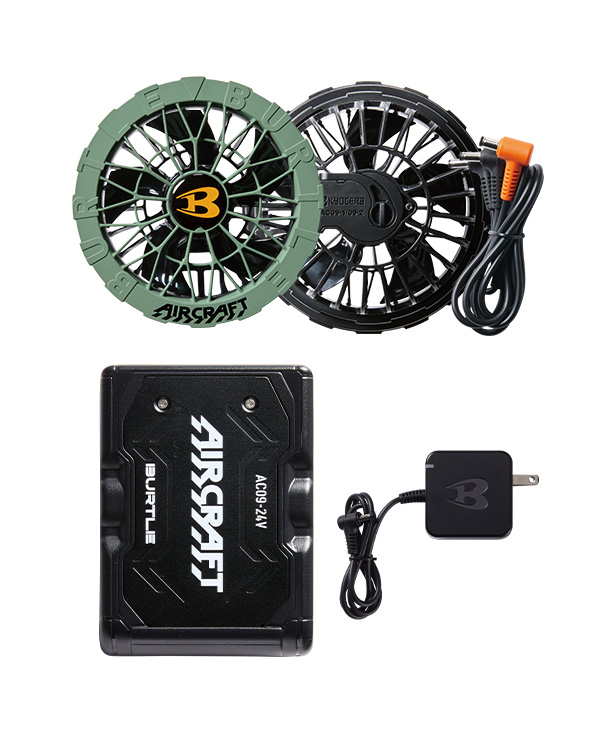 バートル専用ファン・バッテリー / 空調服™・ファン付き作業着専門店C