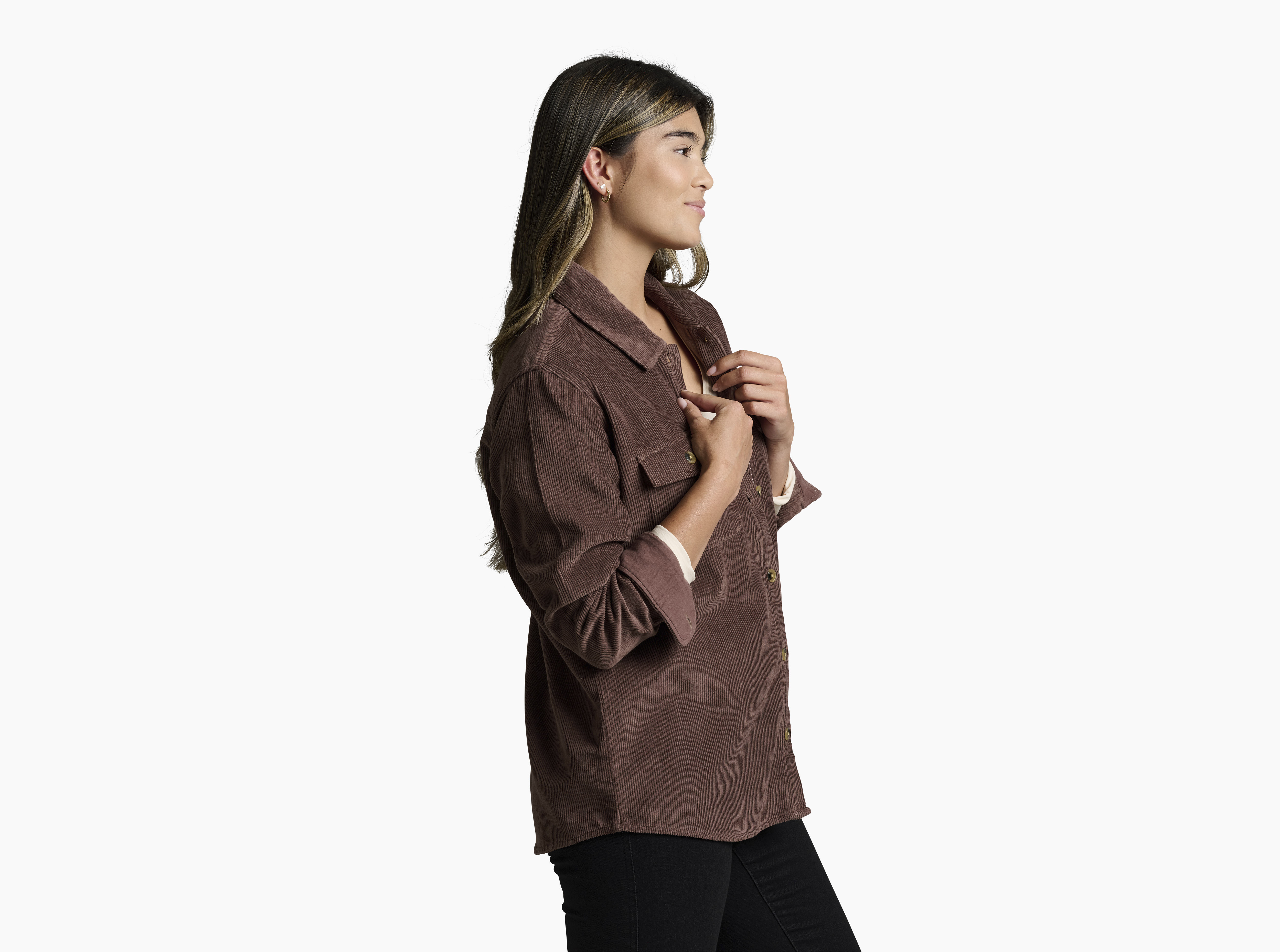 Tallula™ Cord Shirt in Women's Long Sleeve | KÜHL Clothing