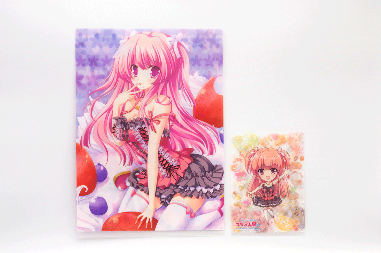 クリアファイル ／ オリジナル印刷なら同人グッズ製作クリア工房