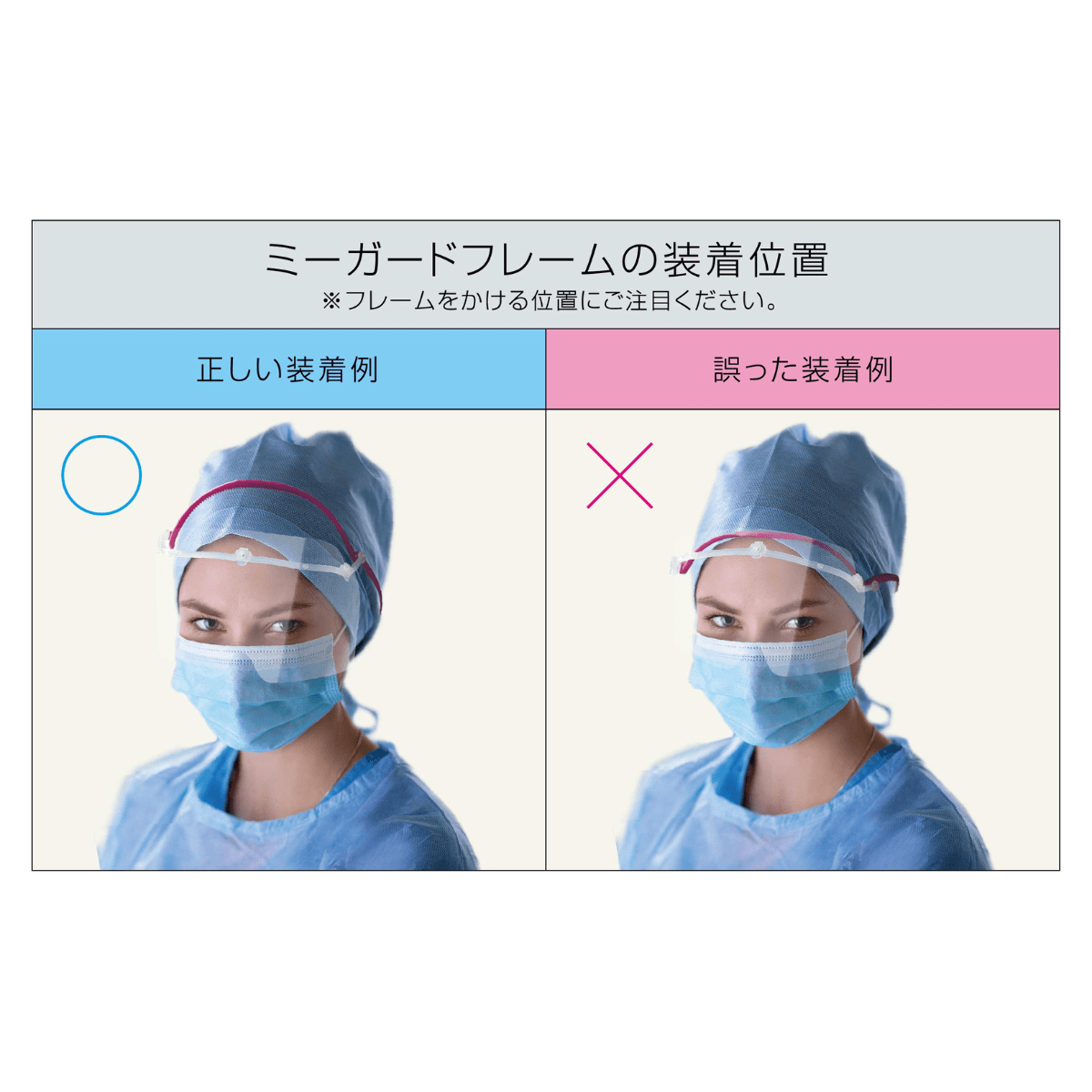 ミーガード専用 交換両面防曇フィルム 10枚入 M(M(ハーフフェイス