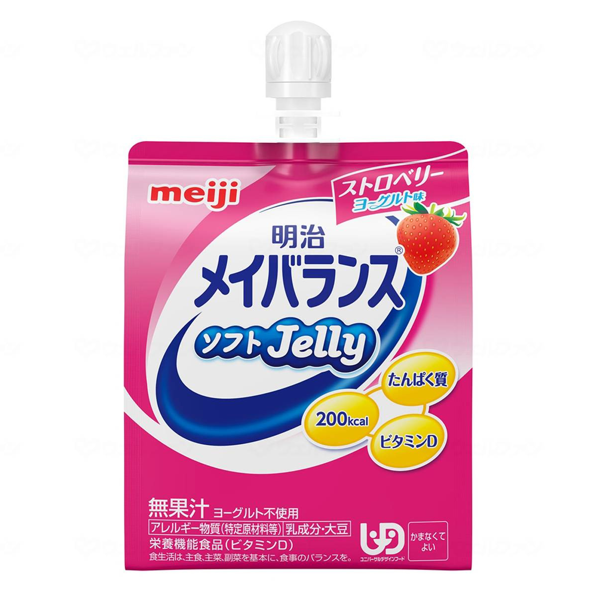 メイバランス ソフトゼリー ストロベリーヨーグルト味(ストロベリー