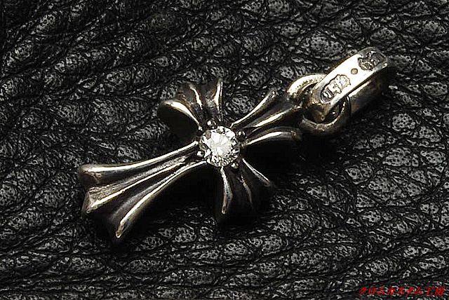 クロムハーツ CHクロスベビーファットチャーム ダイヤカスタム