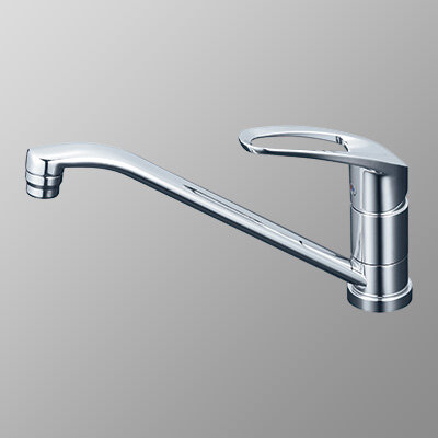 シングル混合栓 撥水：KM5011THS｜キッチン用水栓：台付1穴シングル