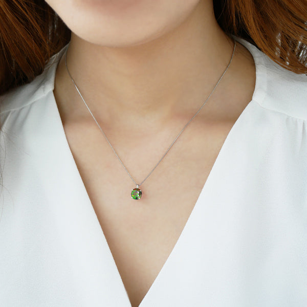 K18 750 ブラックオパール ペンダントトップ 18K K18 750 オパール