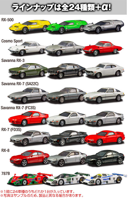 Mazda Rotary Engine Minicar Collection