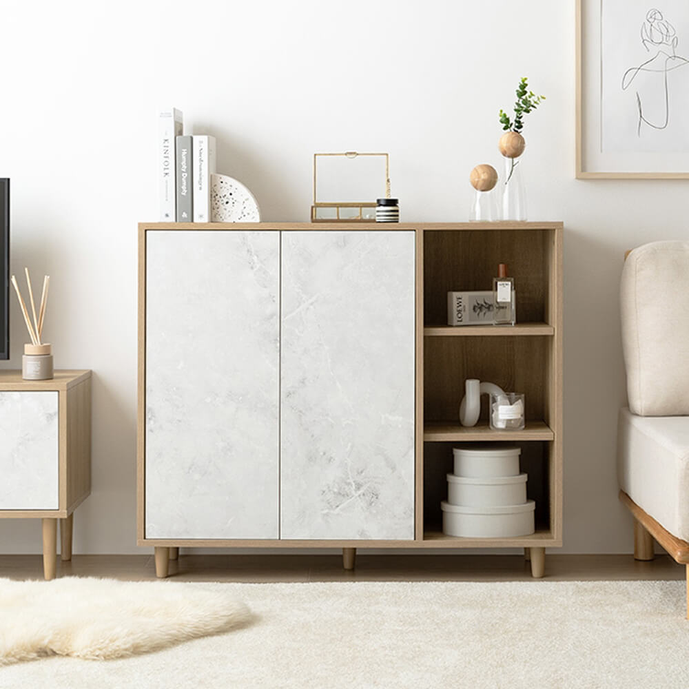 Zano（ツァノ） バイカラーキャビネット