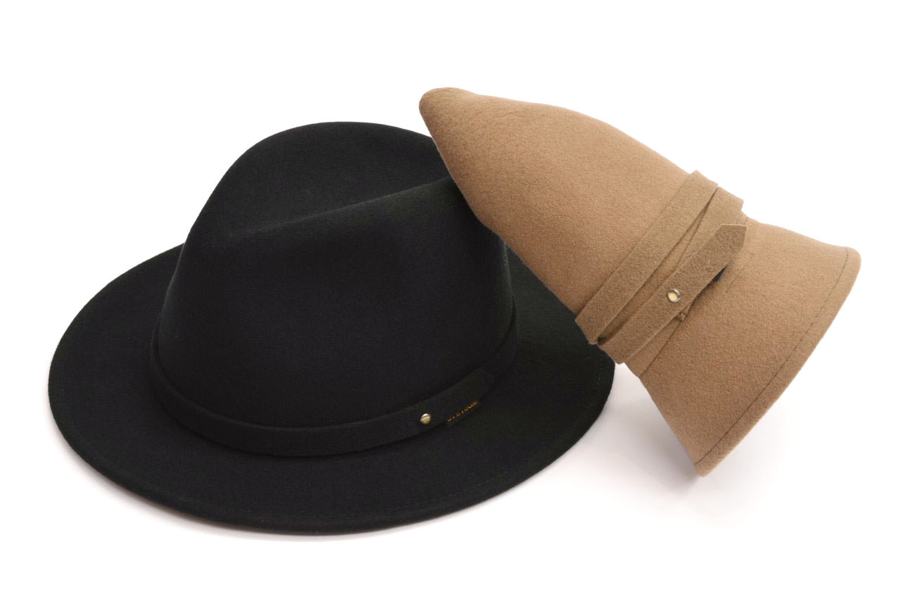 STETSON ウールフェルトハット ポケッタブル 撥水加工（WaterRepellent