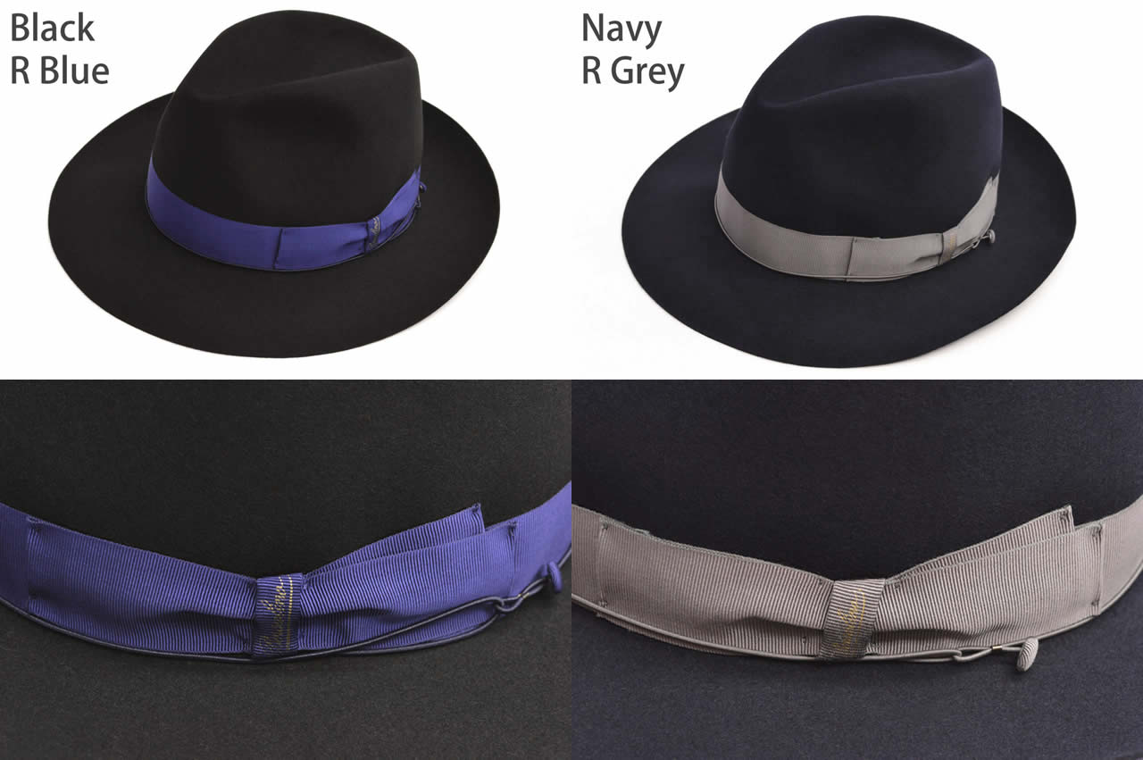 ボルサリーノ QS「50 GRAMMI チンクァンタグラミ」ポケッタブル ファー