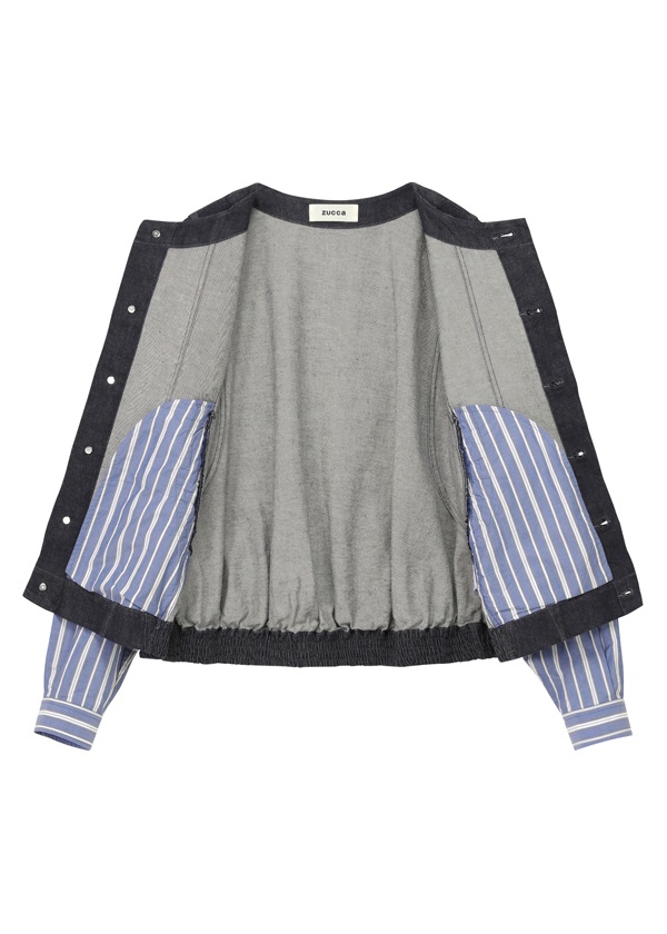 ZUCCa / (O) デニムドッキング / ジャケット(M navy(13)): SALE| A-net
