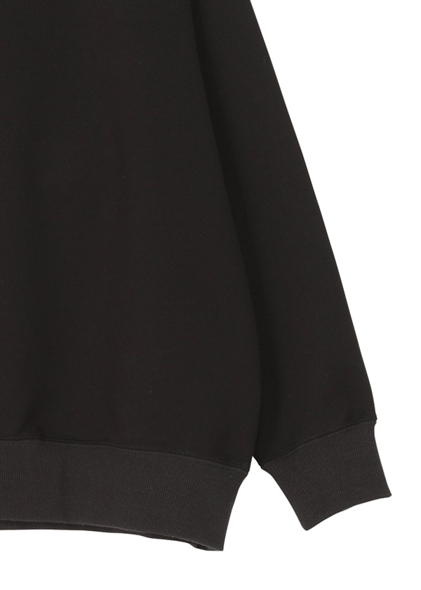 ZUCCa / S LOGO刺繍スウェット / スウェット(M black(26)): SALE| A