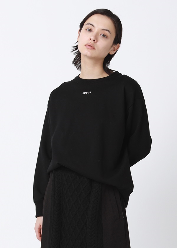 ZUCCa / S LOGO刺繍スウェット / スウェット(M black(26)): SALE| A