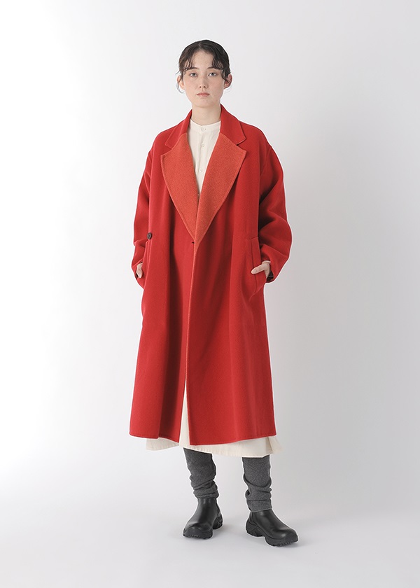 Plantation / ウールトーンリバー / コート(M red(21)): Plantation| A
