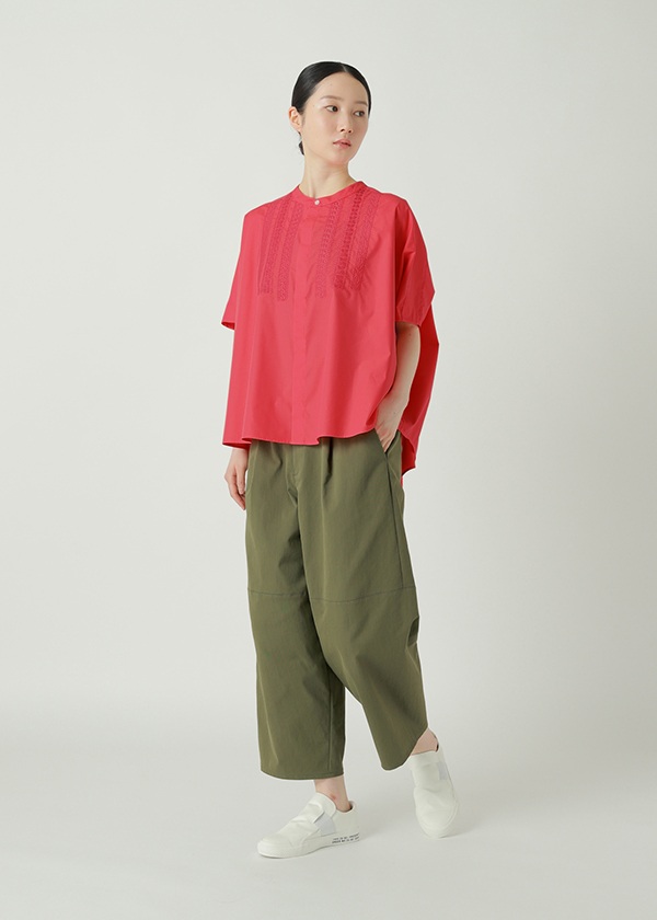 ZUCCa / S スパンPEストレッチツイル / パンツ(S khaki(09)): SALE| A