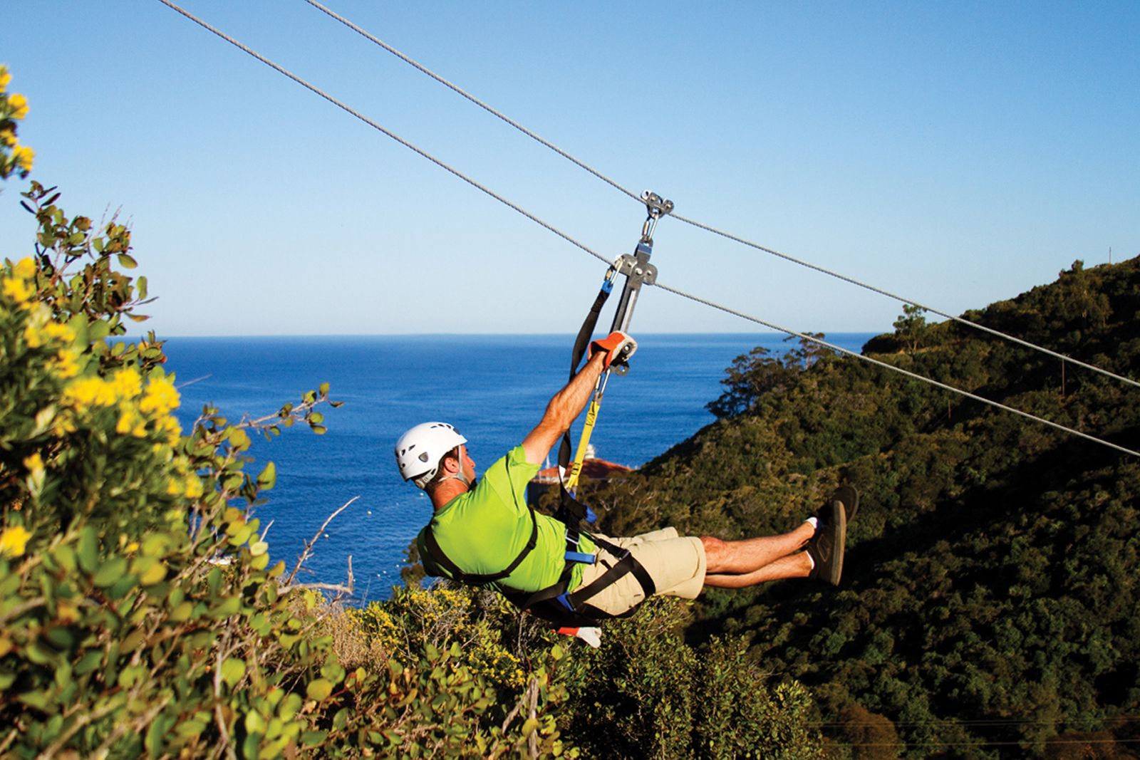 Zip Line Adventure Package - Hotel Vista Del Mar, Catalina Island