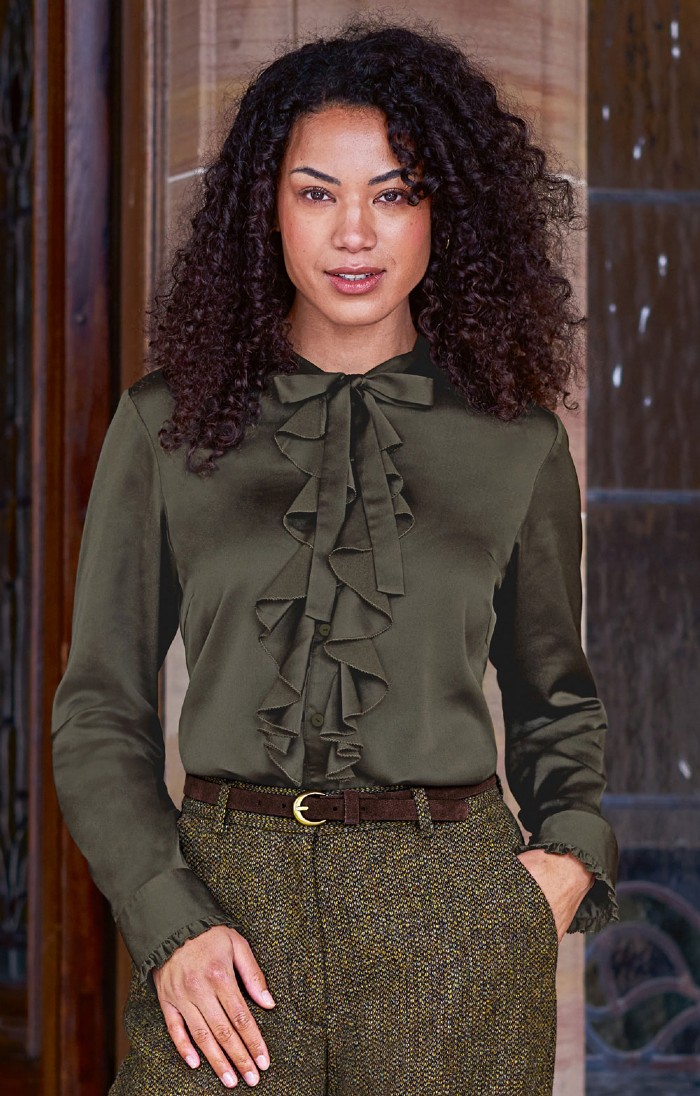 andmary Mew frill tops black andmary Mew frill tops ANDMARY Mew