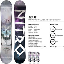 NITROナイトロ |BEASTビースト | NITRO X VOLCOM | 18-19モデル