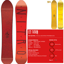NITROナイトロ | QUIVER POW154 | 18-19モデル | ボード詳細