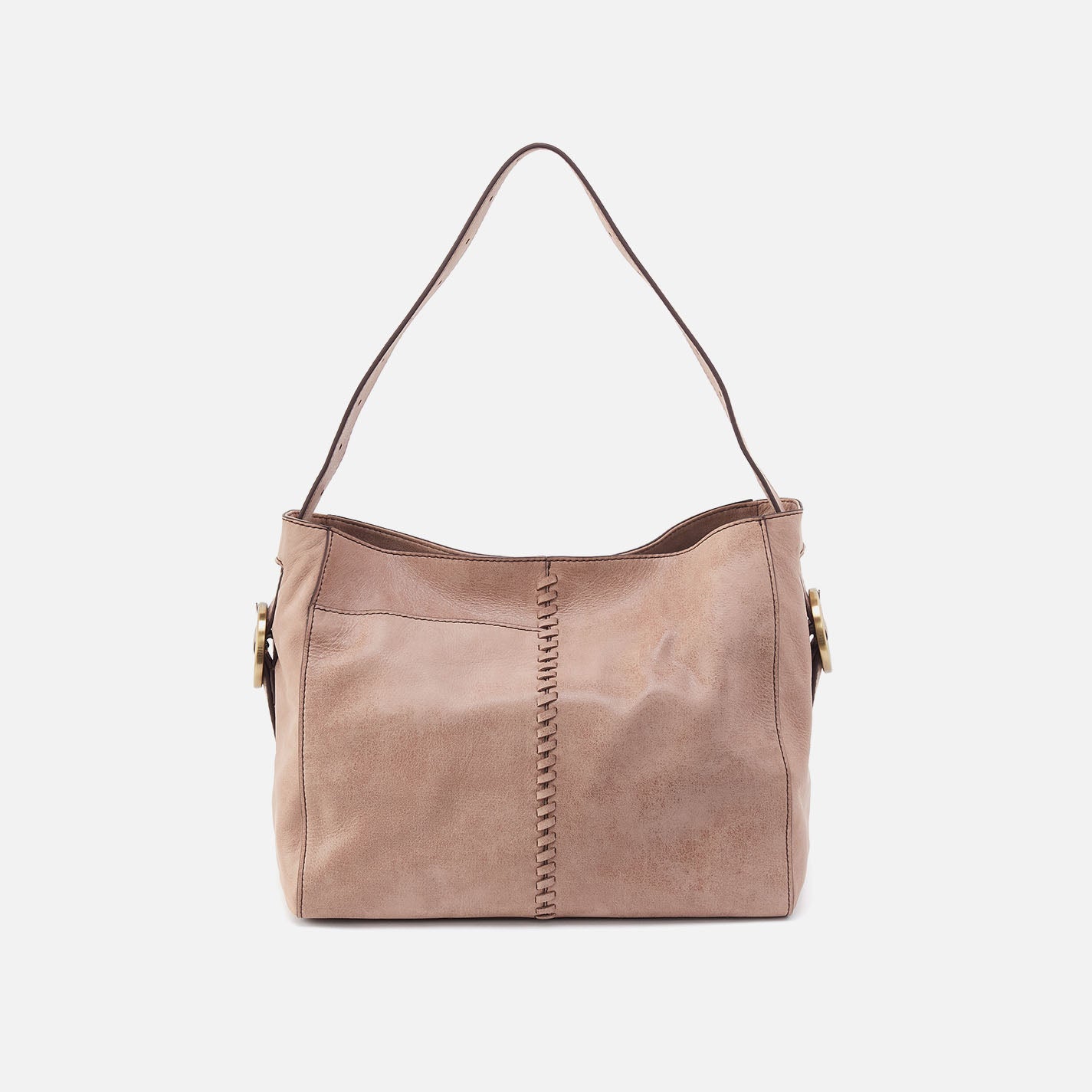 Render Shoulder Bag In Buffed Leather - Hazel – HOBO