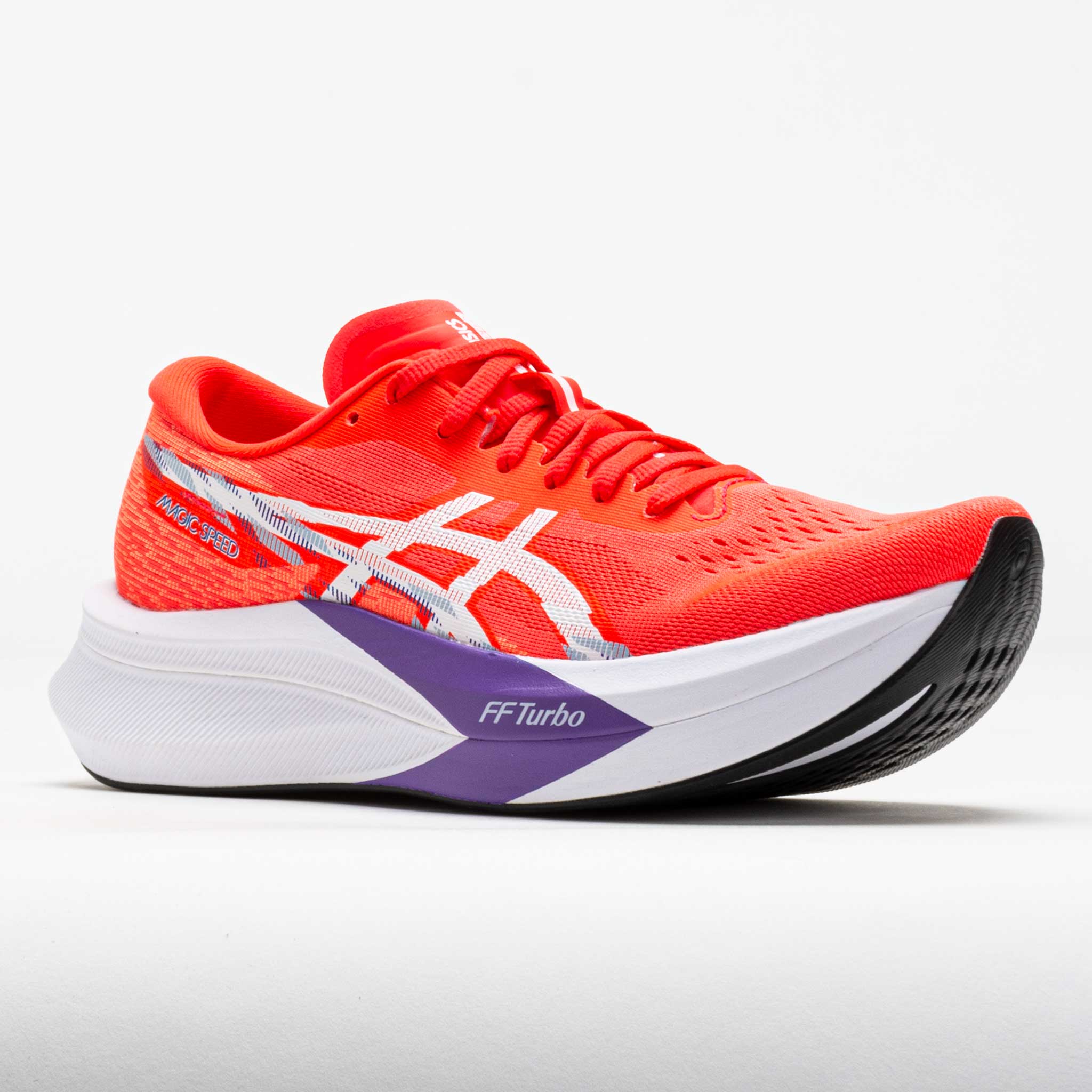 ASICS Magic Speed 4 Women's Flash Red/White – Holabird Sports