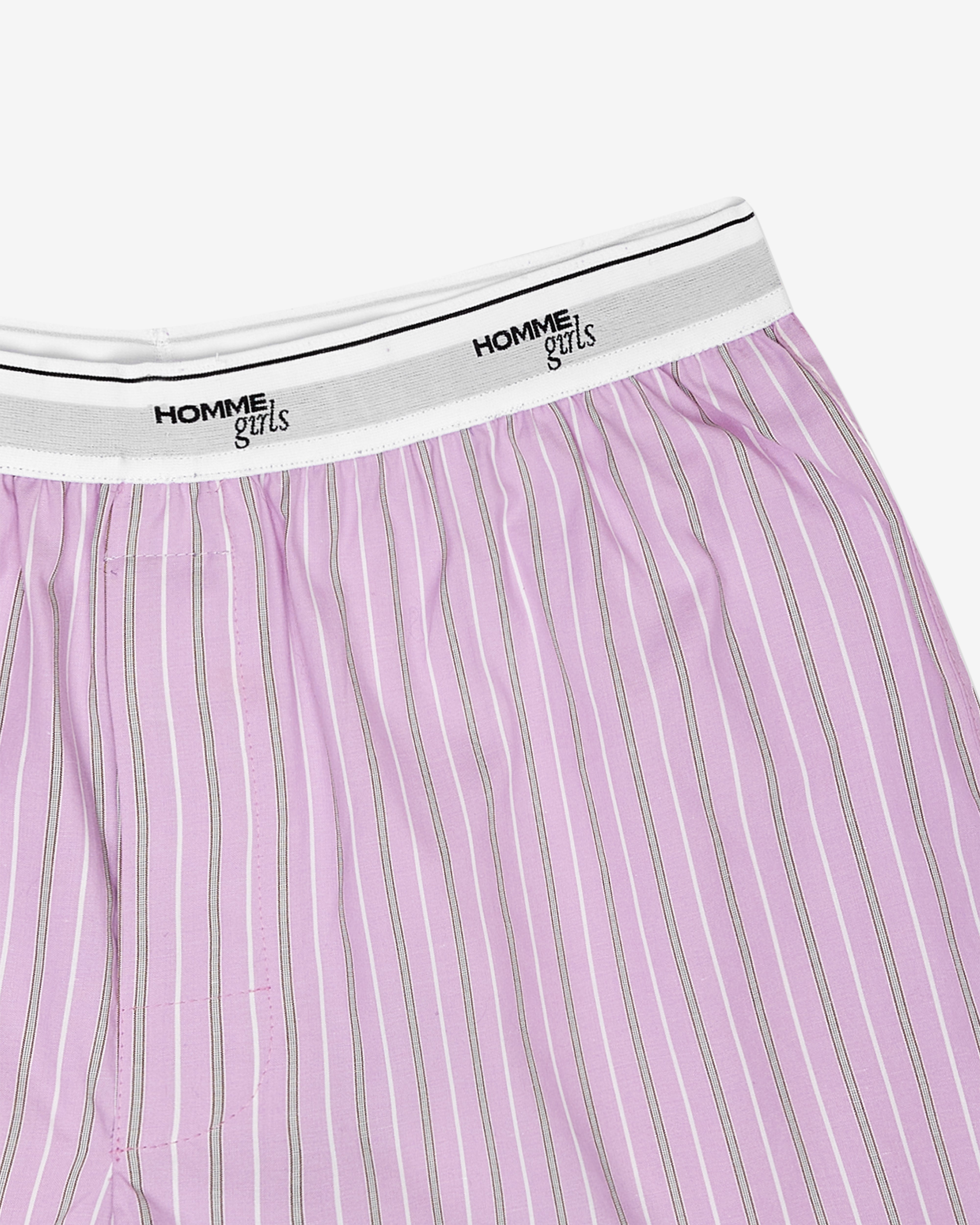 Boxer Shorts in Lavender Stripe – HOMMEGIRLS