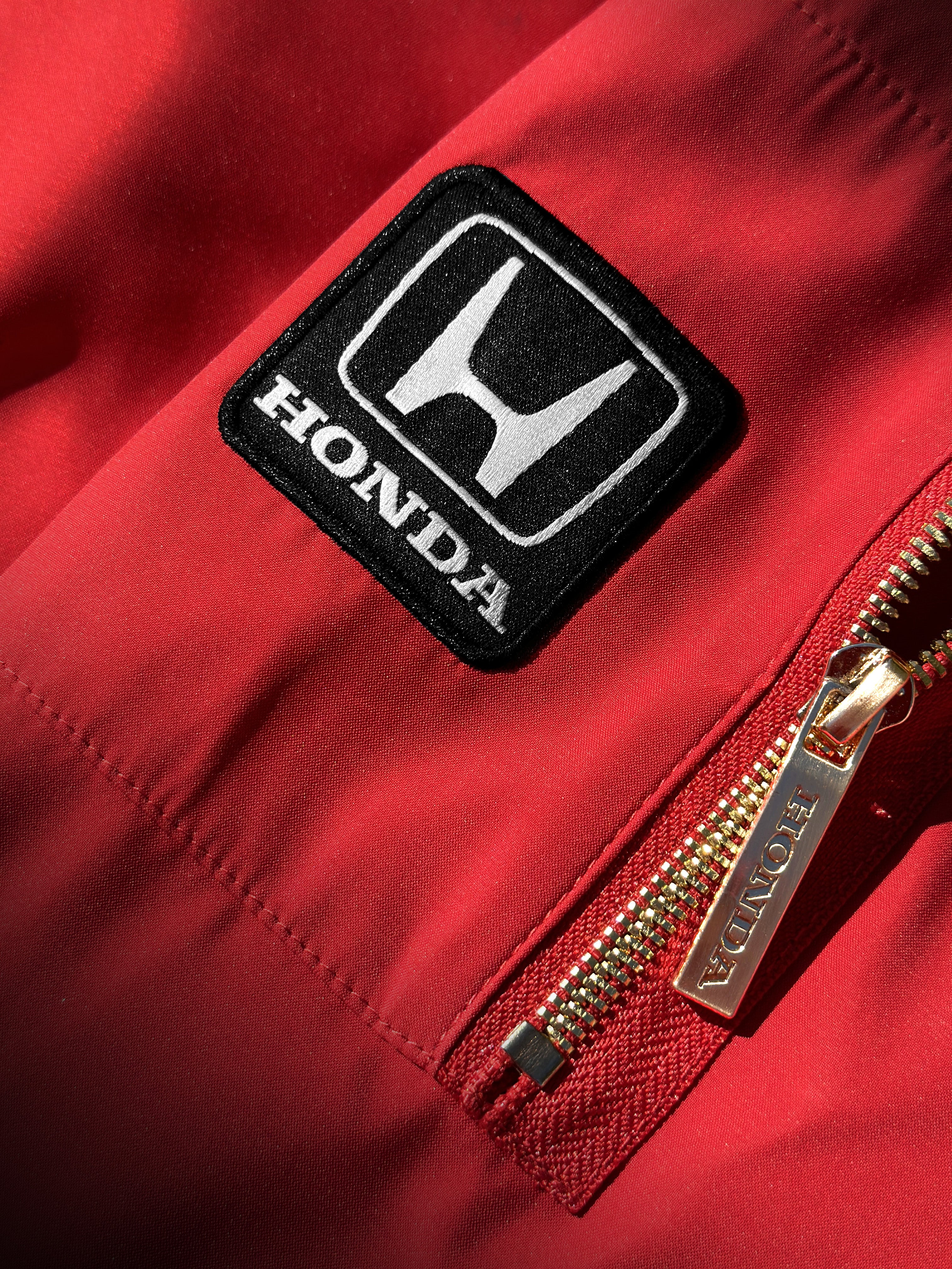 1986 Honda F1 Team Aviator Jacket (Red) – Vintage Culture