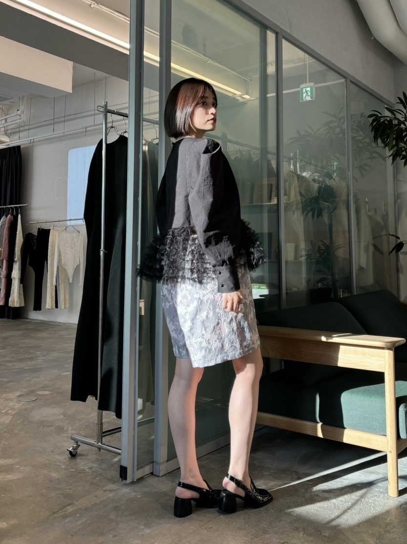 HONEY MI HONEY｜フラワージャガードワイドパンツ｜3wayで楽しめる