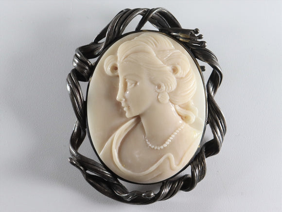 Cameo カメオ ブローチ シルバー – リサイクル堀り出しや