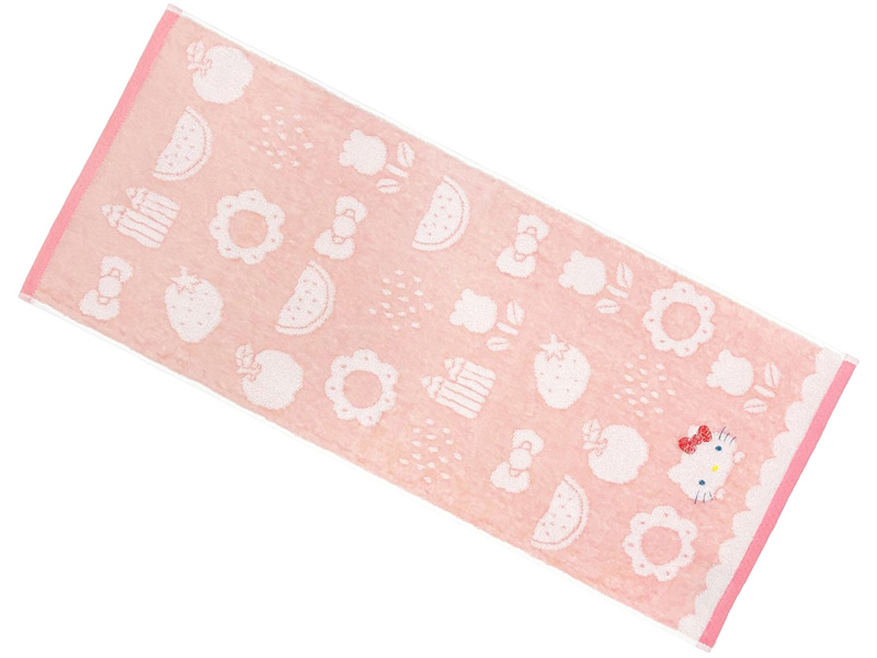 フェイスタオル ナチュラルソフト ハローキティ|【堀商店】景品・販促