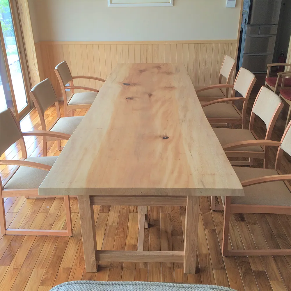 天然木の無垢テレビボード・一枚板テーブル・特注家具なら新潟の家具処