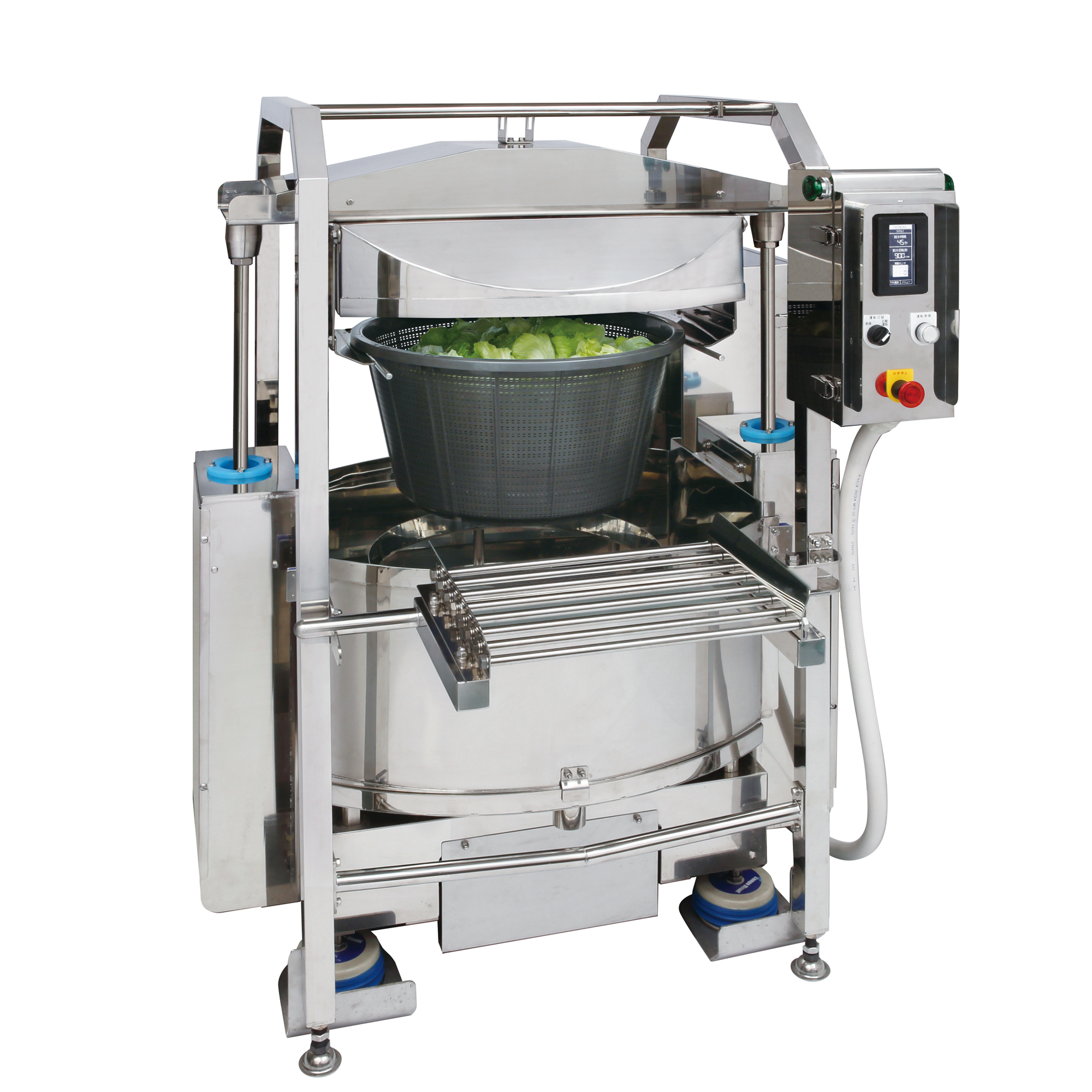 手動ザル篭式 | 細田工業株式会社