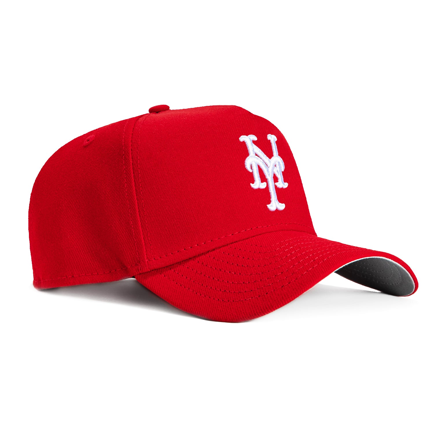 New Era 9Forty A-Frame New York Mets Snapback Hat - Red, White