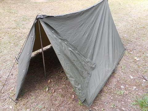 オーストリア軍 ライトパップテント フルセット ハテナ堂｜ミリタリー
