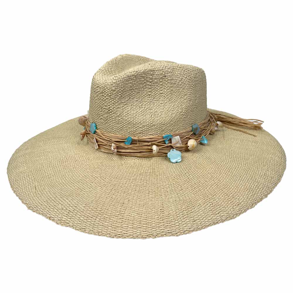 Saint Martin - Large Brim Paper Braid Fedora – Hats Unlimited