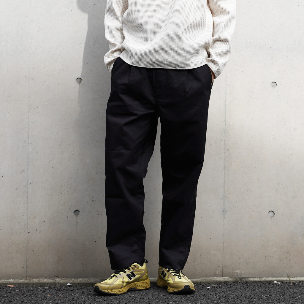 Goldwin ゴールドウィン Twill Easy Pants Black - Nicetime Mountain