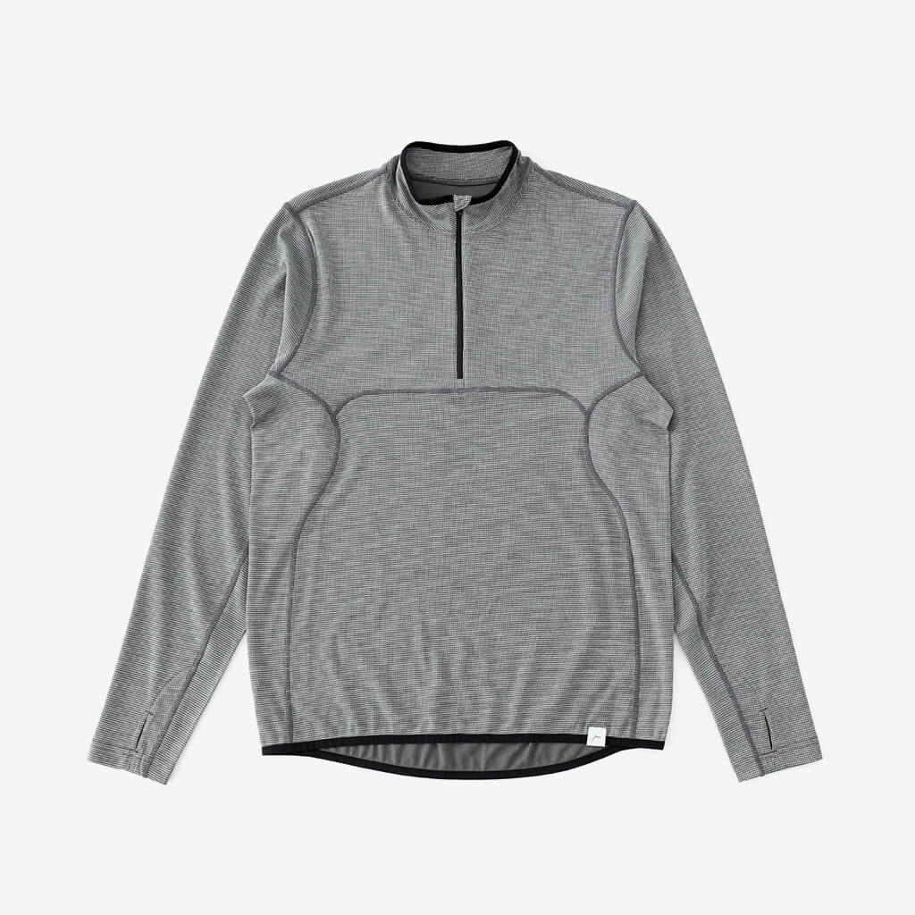CAYL ケイル Live Wool Mix Half Zip Charcoal - Nicetime Mountain