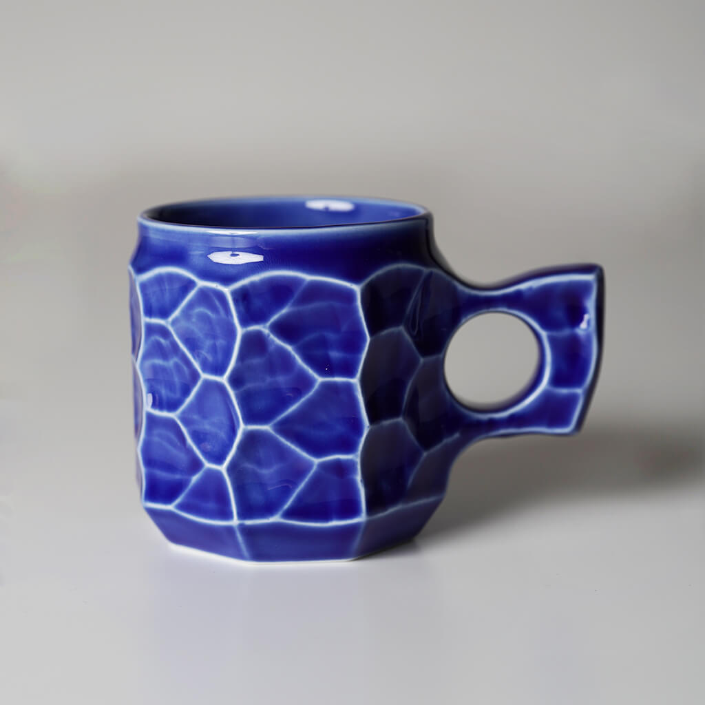 AKIHIRO WOOD WORKS アキヒロウッドワークス jincup ceramics Cobalt M